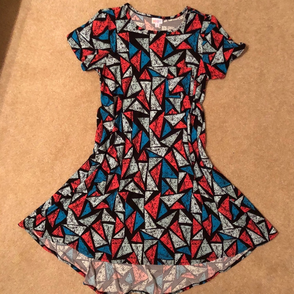 LuLaRoe Carly dress. Super soft. Size M.